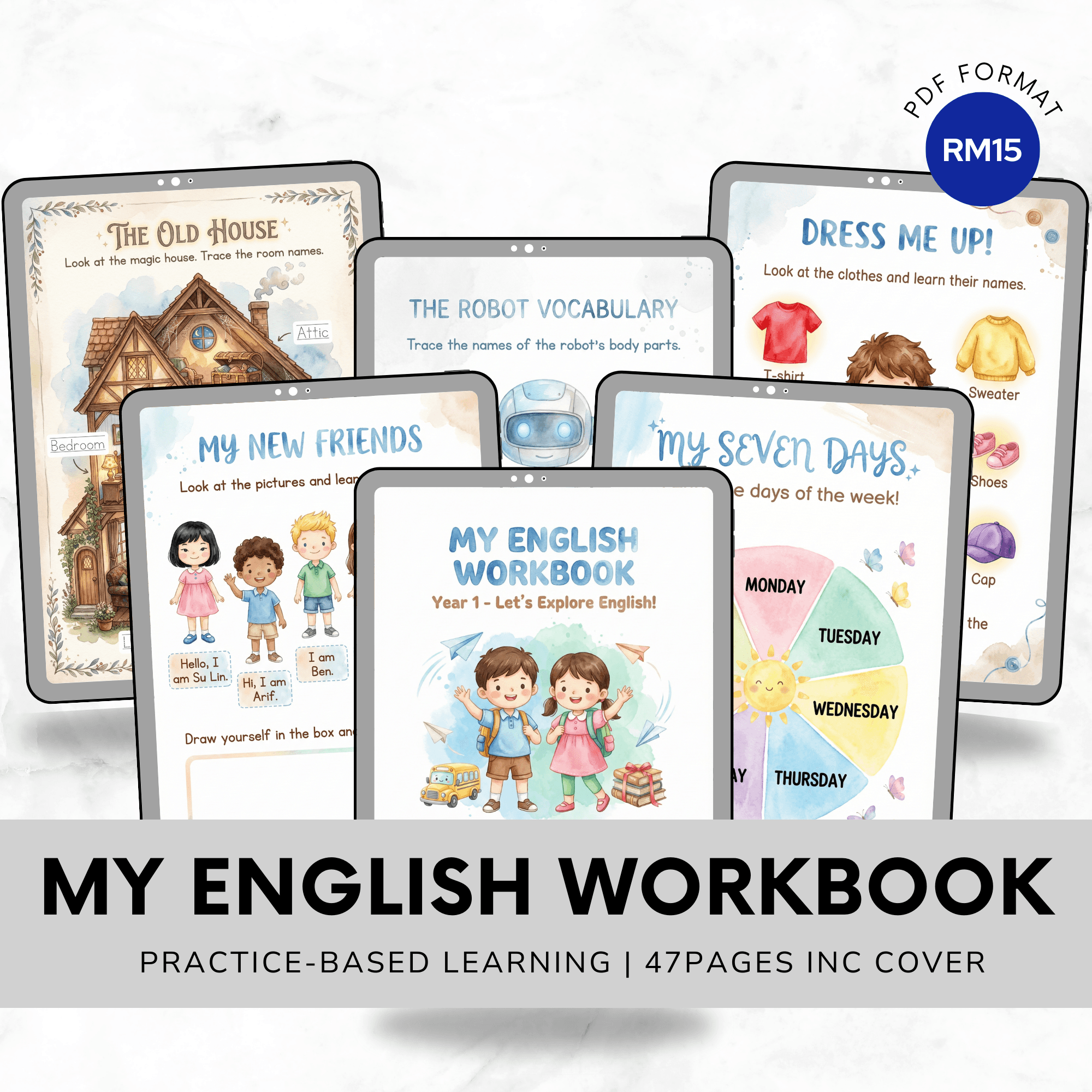 My English Workbook - Year 1